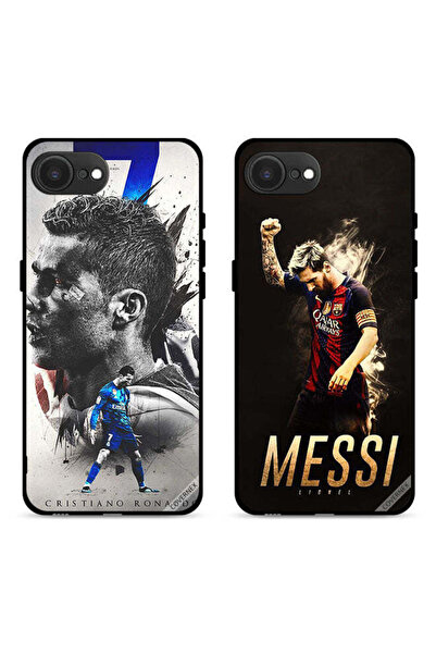 Covernex حافظتان لهاتف Apple iPhone 16e، أغطية حماية، خلفية كريستيانو رونالدو...
