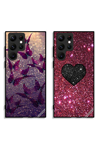 Covernex حافظتان لهاتف سامسونج جالاكسي S22 ألترا 5G، أغطية واقية بتصميم فراشا...