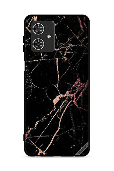 Covernex غطاء حماية لهاتف موتورولا موتو جي 54 5G بنمط رخامي متشقق
