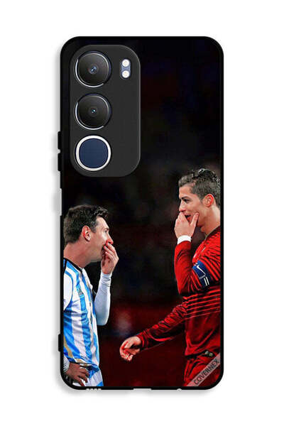Covernex غطاء حماية لهاتف Vivo Y19s 4G بتصميم رونالدو وميسي في إطار واحد