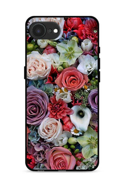 Covernex غطاء حماية لجهاز Apple iPhone 16e - ورود