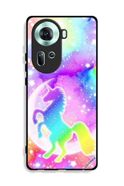 Covernex Oppo Reno11 5G Protective Case Cover Rainbow Unicorn