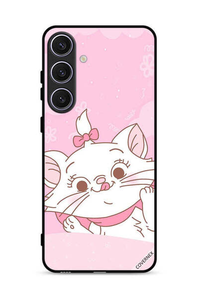 Covernex غطاء حماية لهاتف Samsung Galaxy S25 Plus بتصميم قطة