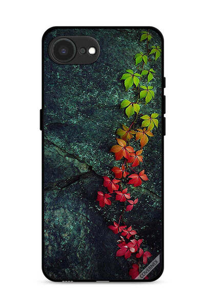 Covernex غطاء حماية لجهاز Apple iPhone 16e بأوراق جميلة