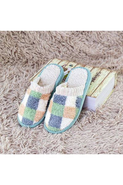 FASHION House Slippers A40 Green