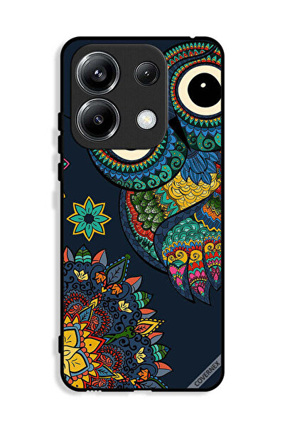 Covernex غطاء حماية لهاتف شاومي بوكو M6 برو 4G بطبعة بومة زهرية