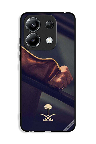 Covernex جراب حماية لهاتف شاومي بوكو M6 برو 4G مع شعار المملكة العربية السعودية