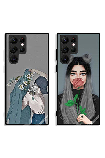 Covernex حافظتان لهاتف سامسونج جالاكسي S22 ألترا 5G، أغطية حماية بتصميم فتاة ...