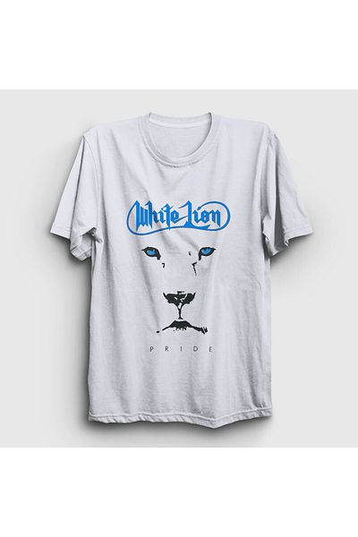 Presmono Ανδρικό-Γυναικείο Λευκό Pride White Lion T-Shirt 555831tt