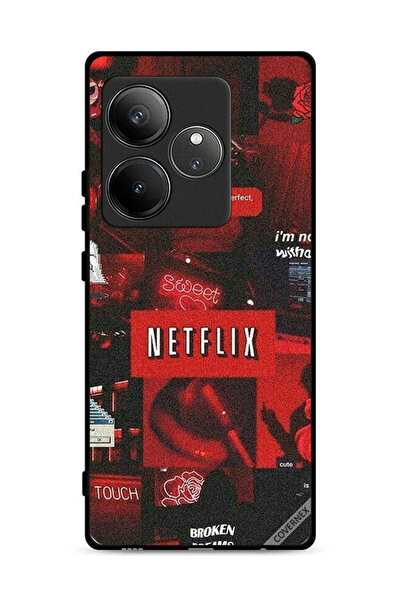 Covernex غطاء حماية لهاتف Realme GT 6 5G من Netflix