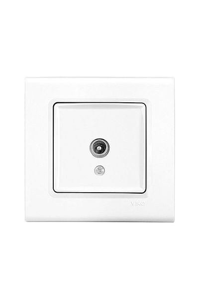 PANASONIC TV Socket Intermediate 12dB White Linnera