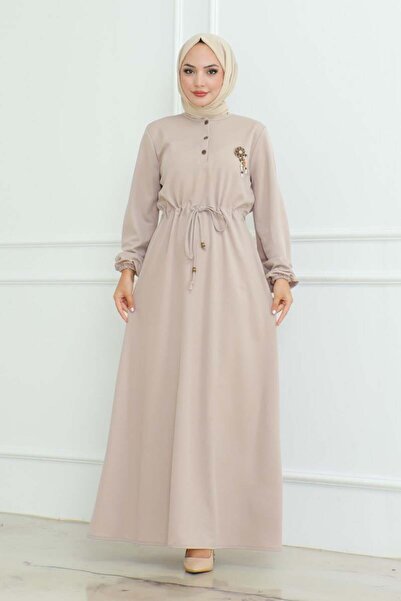 MG Φόρεμα με κορδόνια VİZON