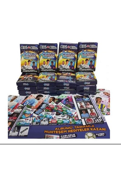 taso8090 (5 Pack) 2025 Footballer Albumed Game Card