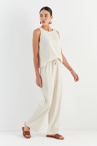 Shopping Shop Linen Suit Natural