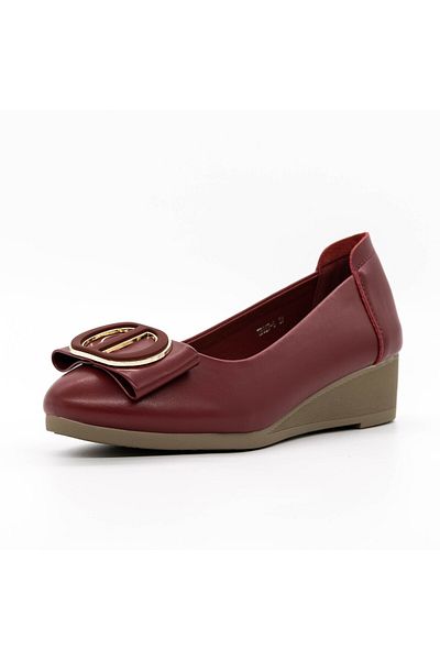 Stephano Platform Shoes TP227-5 Burgundy |