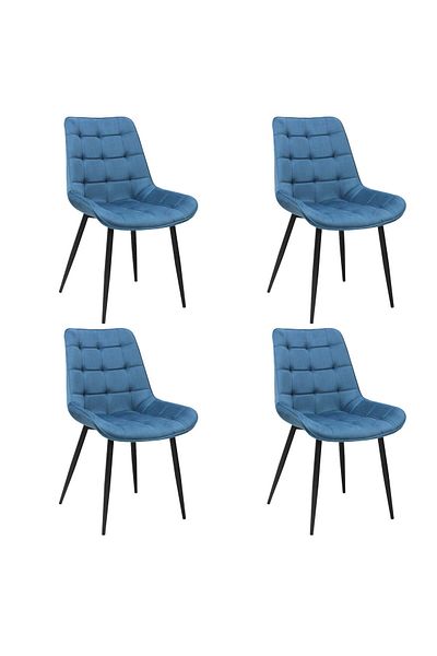 ARTA DOOR Set of 4 Onix Chairs, HoReCa, Kitchen, Living Room, Office, Bedrooms, Hallways