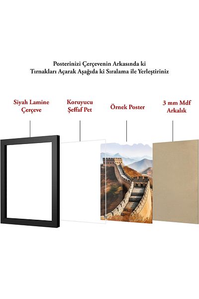 TekTablo 15cm X 21cm Picture, Photo, Document, Poster, Document Frame with Adjustable Legs