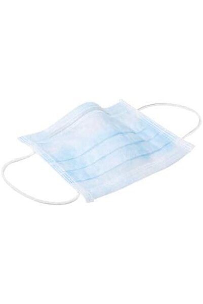 Falcon Face Mask with Ear Loop Non Woven Blue - 50 Pieces