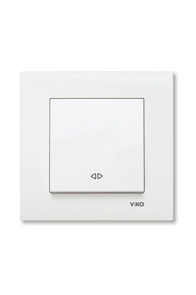 Viko by Panasonic Cross Switch Viko Karre White