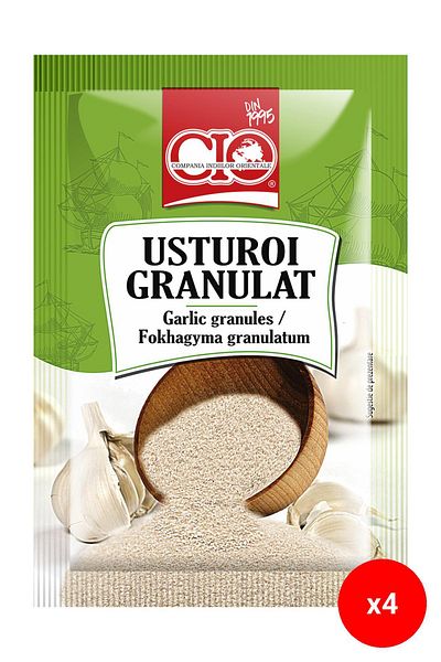 CİO Granulated garlic 15 g x5 PCS (Bundle of 4)