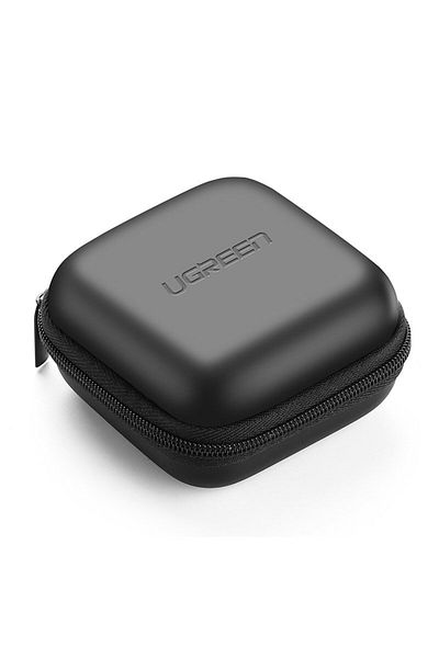 Hurtel Box for headphones and GSM accessories 8x8cm black