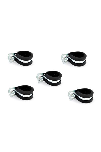 CevHers Elastic Clamp 8mm Plumbing Cable Hose Pipe Clamp Galvanized Plating