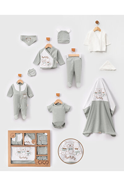 Belemir Kids دمية دب مطرزة 100% قطن، 10 قطع من إنتاج المستشفى