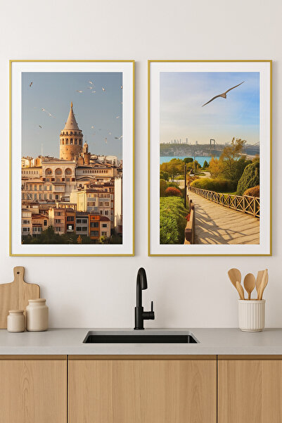 seninürünün Μια μέρα στην Κωνσταντινούπολη - Μοντέρνα ζωγραφική σε 2 τεμάχια ...