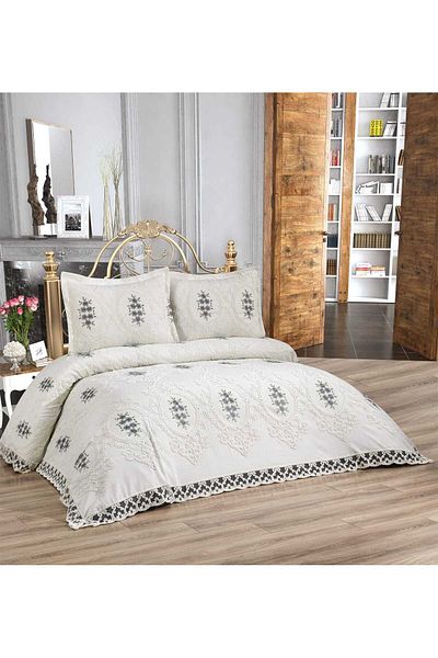 d'niss home touch of nature in your home Lina 3 Piece Double Bedspread