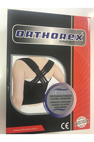 Genel Markalar Orthorex REX 079NL Dik Duruş Korsesi Lastikli Neopren