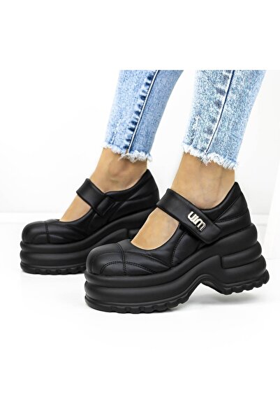 mei Pantofi cu Platforma 3WL167 Negru |