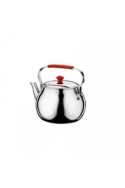 Hascevher Ceainic din inox HOME PERFECT, 1,5l, D12,5xh11cm, maner cu acoperire din silicon