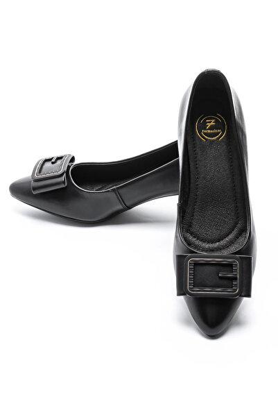 FORMAZIONE Παπούτσια με Χοντρό Τακούνι 611706 Μαύρα |