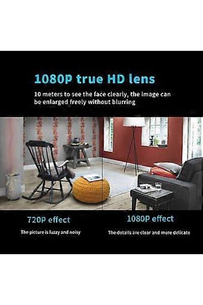 DAR Mini WiFi Camera X5 – 1080P, Night Vision, Motion Detection