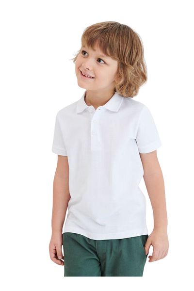 fustite cu luminite White Polo Shirt - Inextenso - 5-6 years (110-116 cm)