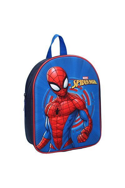 Marvel Avengers Spider-Man preschool backpack, 3D multicolor design, 28 x 22 x 8 cm