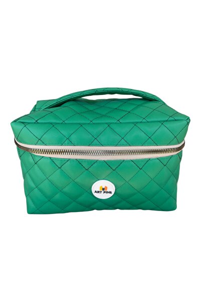 ART PINE Калъф за грим за пътуване - Моден козметичен аксесоар от кожа