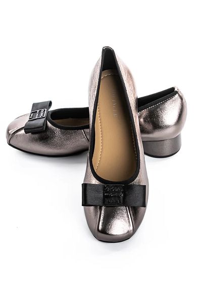 advancer Chunky Heel Shoes 571-3 Guncolor |