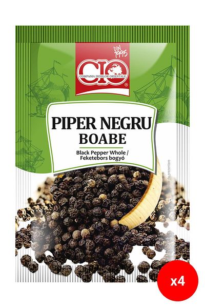 CİO Black Peppercorns 15 g x5 PCS (Bundle of 4)