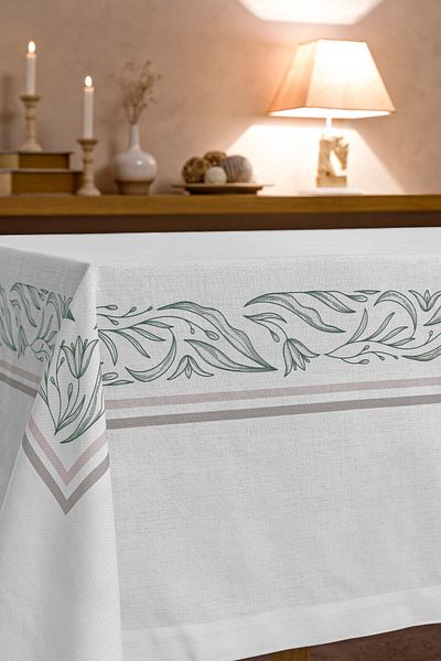 Özdilek Grenar Tablecloth 160X260 cm