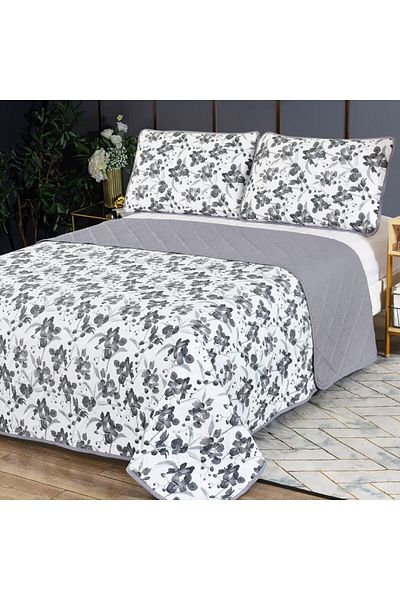 Pucioasa Double quilted bedspread, Pucioasa, Elegance CVI4 Flowers