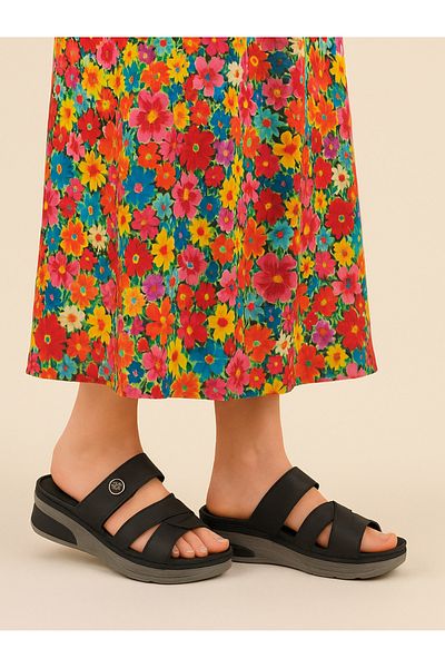 Wordex Mlx 2403 High Sole Women's Daily Summer Stylish Slippers