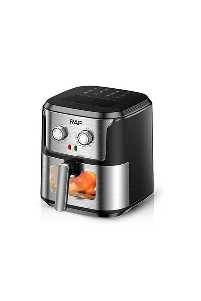 raf Friteuză electrică cu aer RAF-5329, 1600W, 6.8L, negru-argintiu