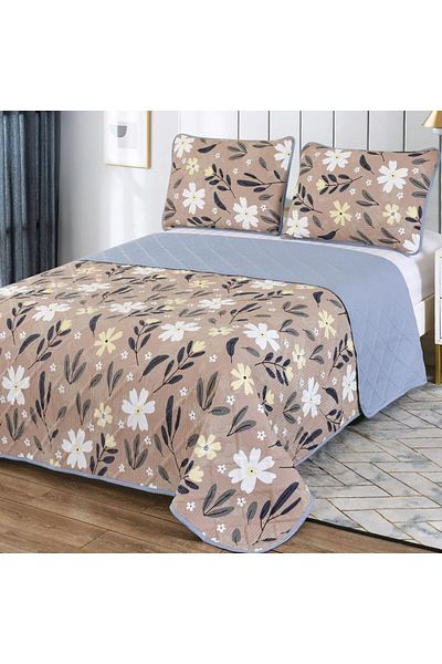 Pucioasa Double quilted bedspread, Pucioasa, Elegance CVI17 Flowers