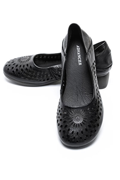 advancer Παπούτσια με Χοντρό Τακούνι 5889 Μαύρα |