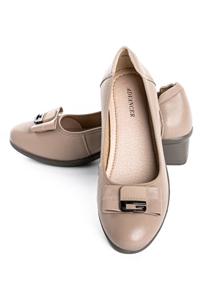 advancer Chunky Heel Shoes 4725802 Peach |