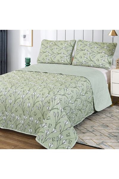 Pucioasa Double quilted bedspread, Pucioasa, Elegance CVI15 Flowers