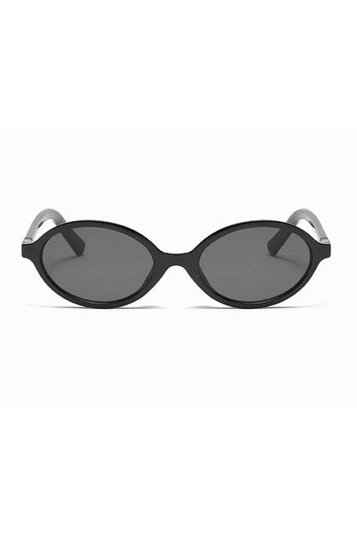 Toz Vintage Delova Black Vintage & Retro Unisex Sunglasses
