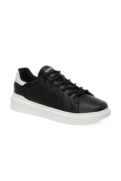 Kinetix Century Black White High Sole Men's Sneaker