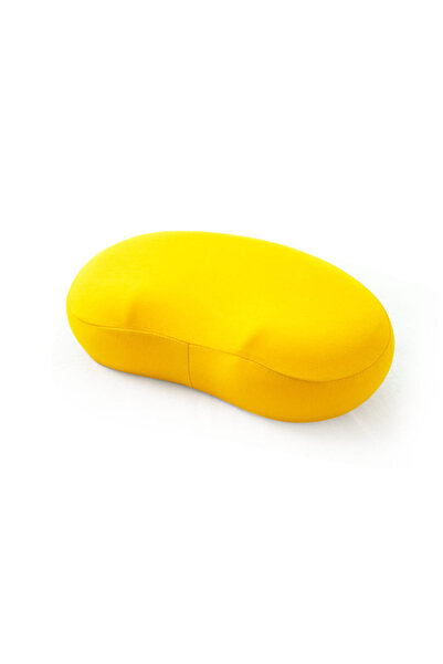OEM Orthopedic memory foam pillow, for neck, head and cervical area, Yellow